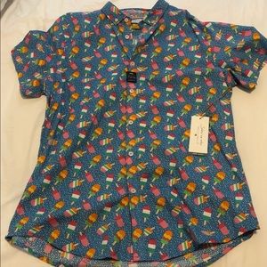 Fun Popsicle Button Down Short Sleeve